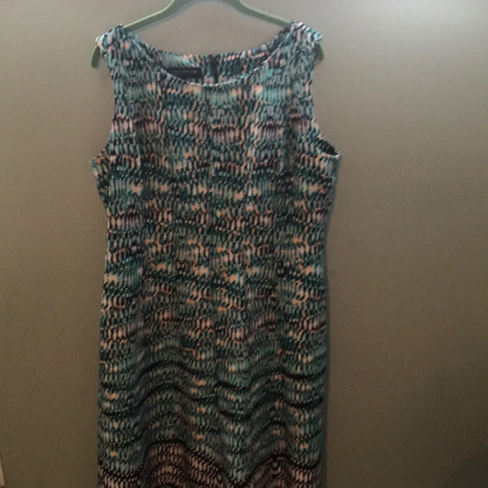 Jones New York Sleeveless Fit & Flare Dress